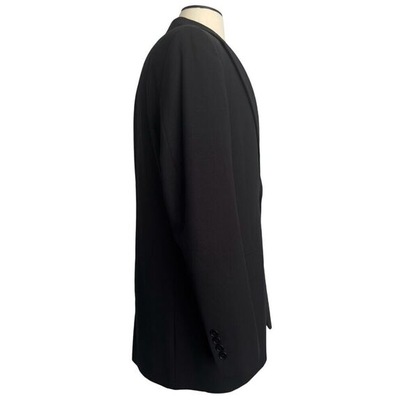 Brooks Brothers Sport Coat Jacket Mens 41L Wool Black 346 Stretch Blazer EUC - Picture 2 of 9